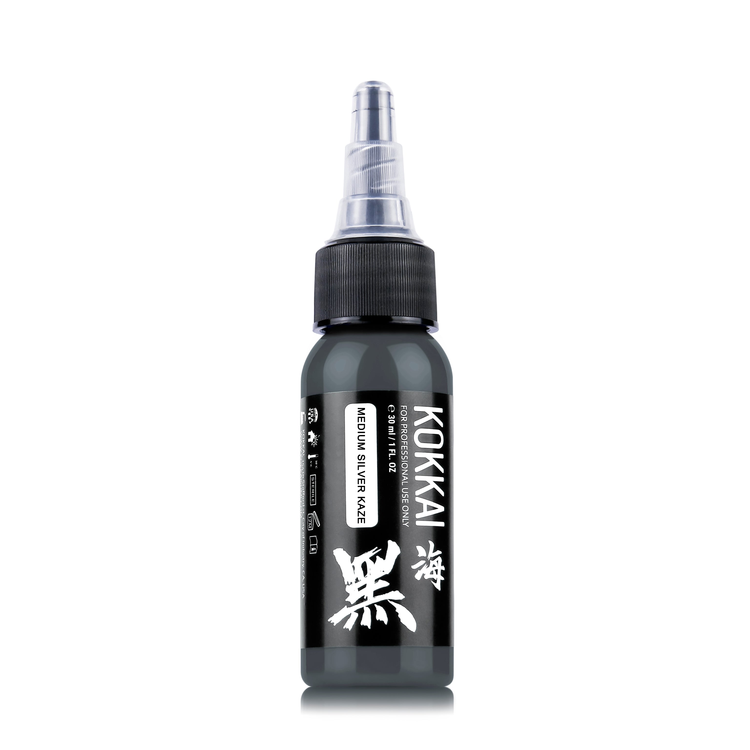 Kokkai - Sumi Ink - Medium Silver Kaze 30 ml