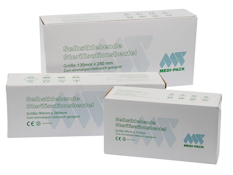 Medi-Pack Sterilisationsbeutel selbstklebend