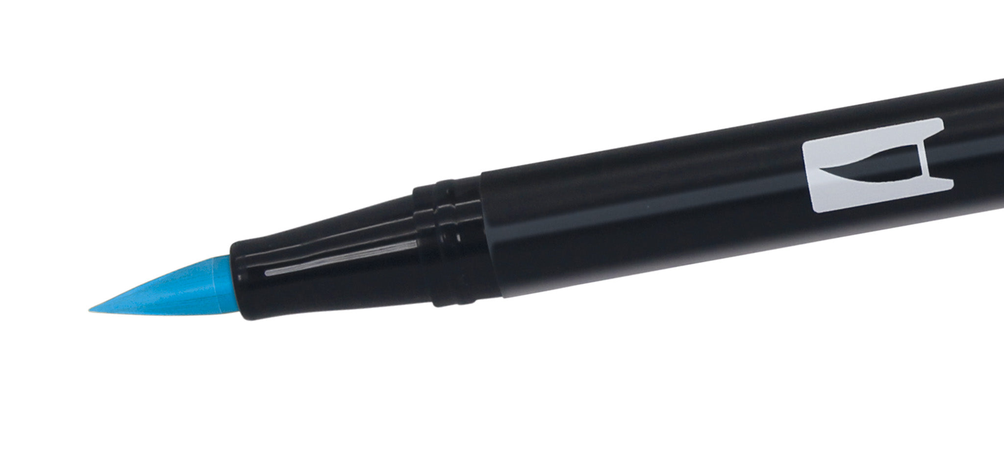 Dual Brush Pen - Cyan