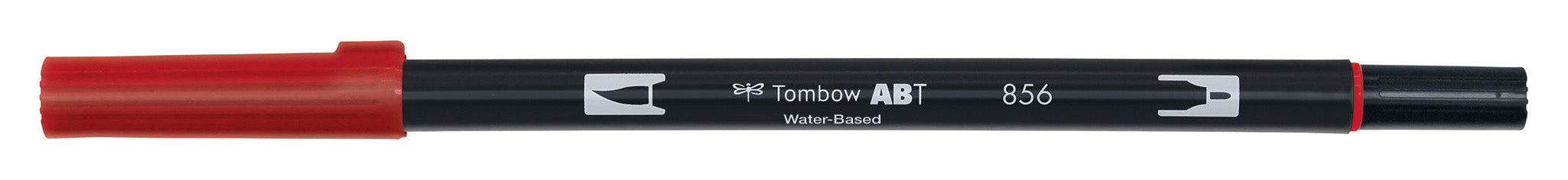 Dual Brush Pen - Poppy Red