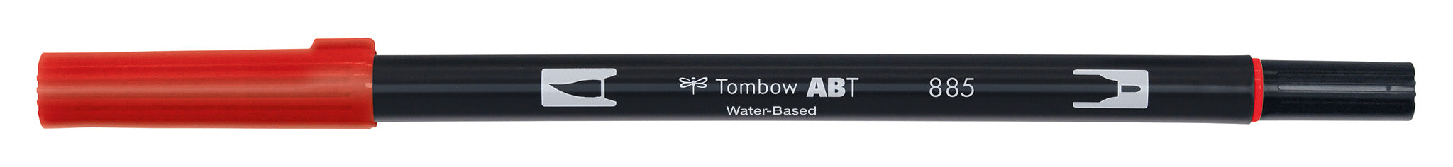 Dual Brush Pen - Warm Red