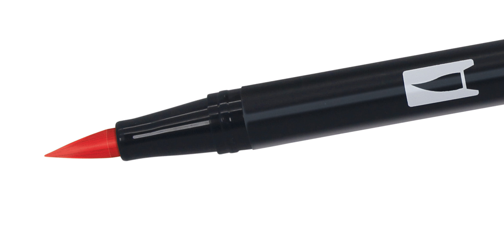 Dual Brush Pen - Warm Red