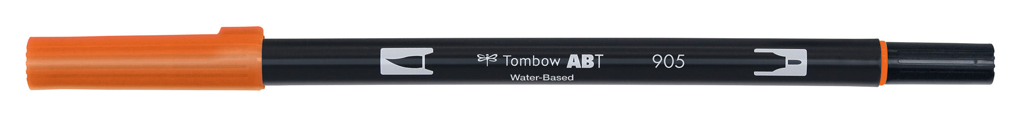 Dual Brush Pen - Red