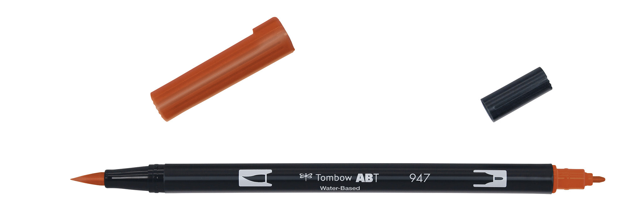 Dual Brush Pen - Burnt Sienna