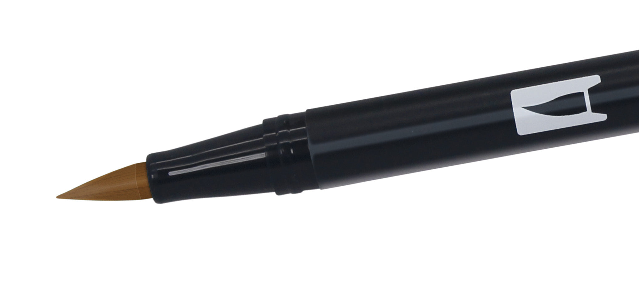 Dual Brush Pen - Chocolate