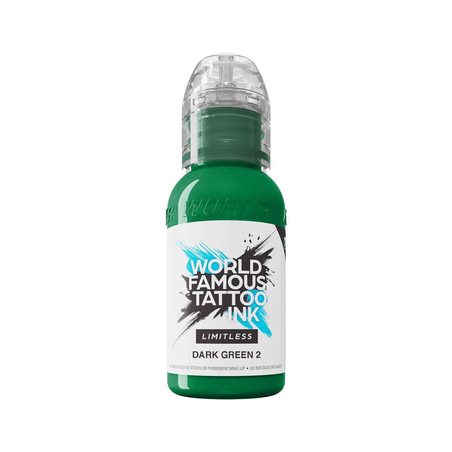 World Famous Limitless Tattoo Ink - Dark Green 2 30 ml