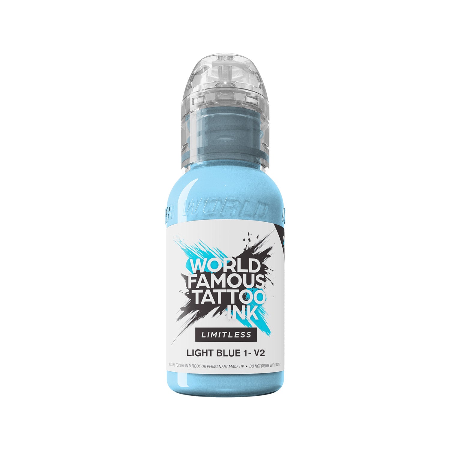 World Famous Limitless Tattoo Ink - Light Blue 1v2 30 ml