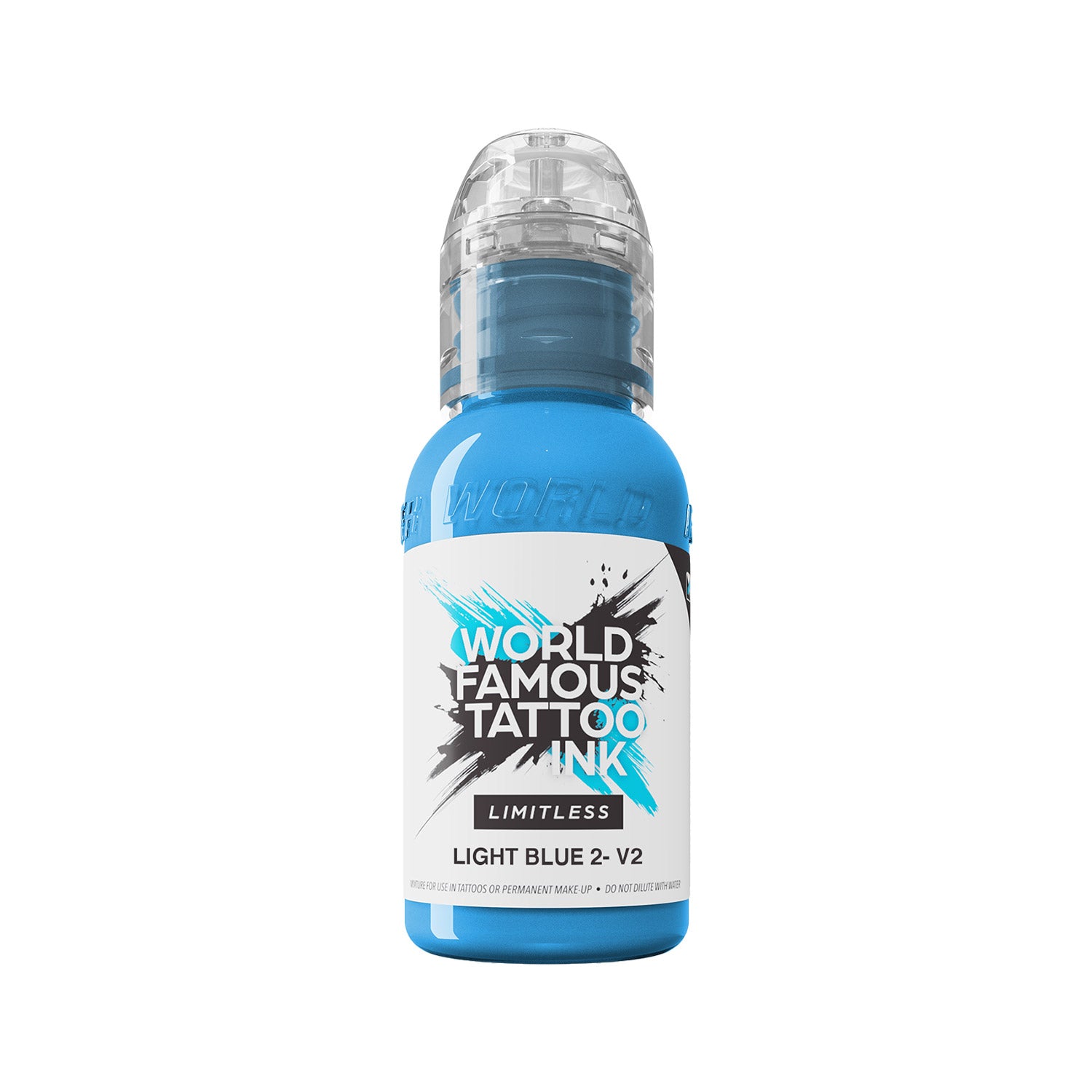 World Famous Limitless Tattoo Ink - Light Blue 2v2 30 ml
