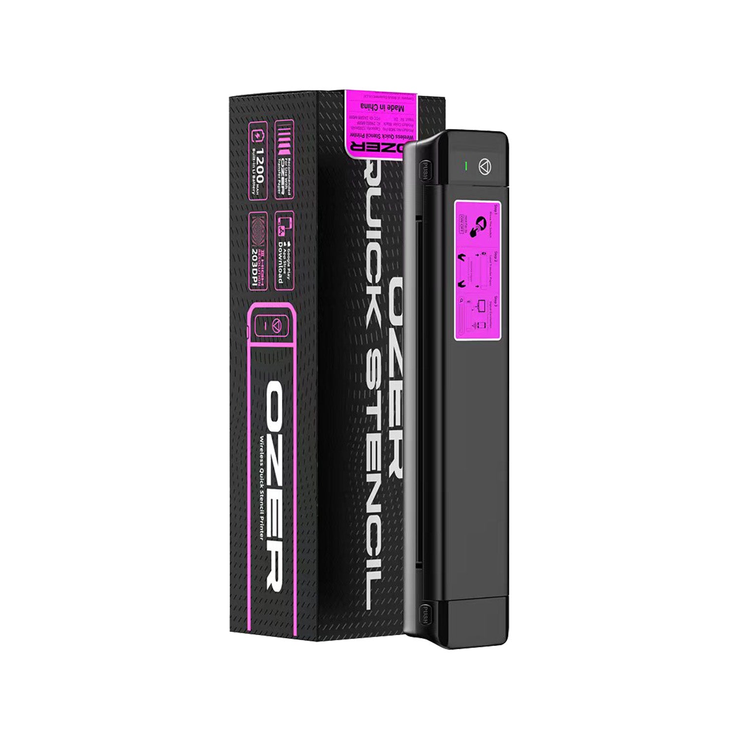 OZER - Wireless Quick Thermal Stencil Drucker