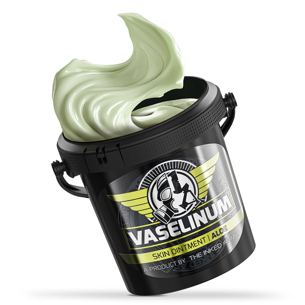 THE INKED ARMY - Vaselinum Aloe - mit Aloe Vera Extrakt - Inhalt 1000 ml