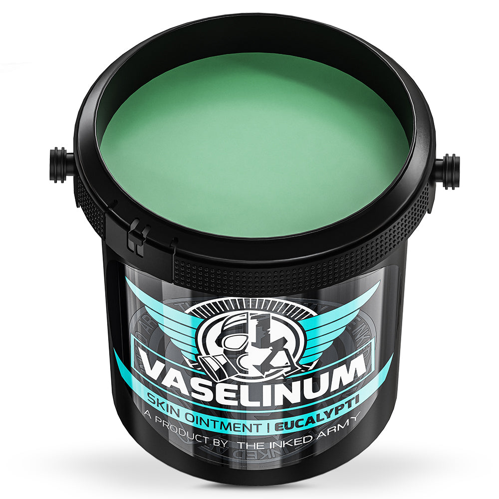 THE INKED ARMY - Vaselinum Eucalypti - mit Eukalyptus Öl - Inhalt 1000 ml