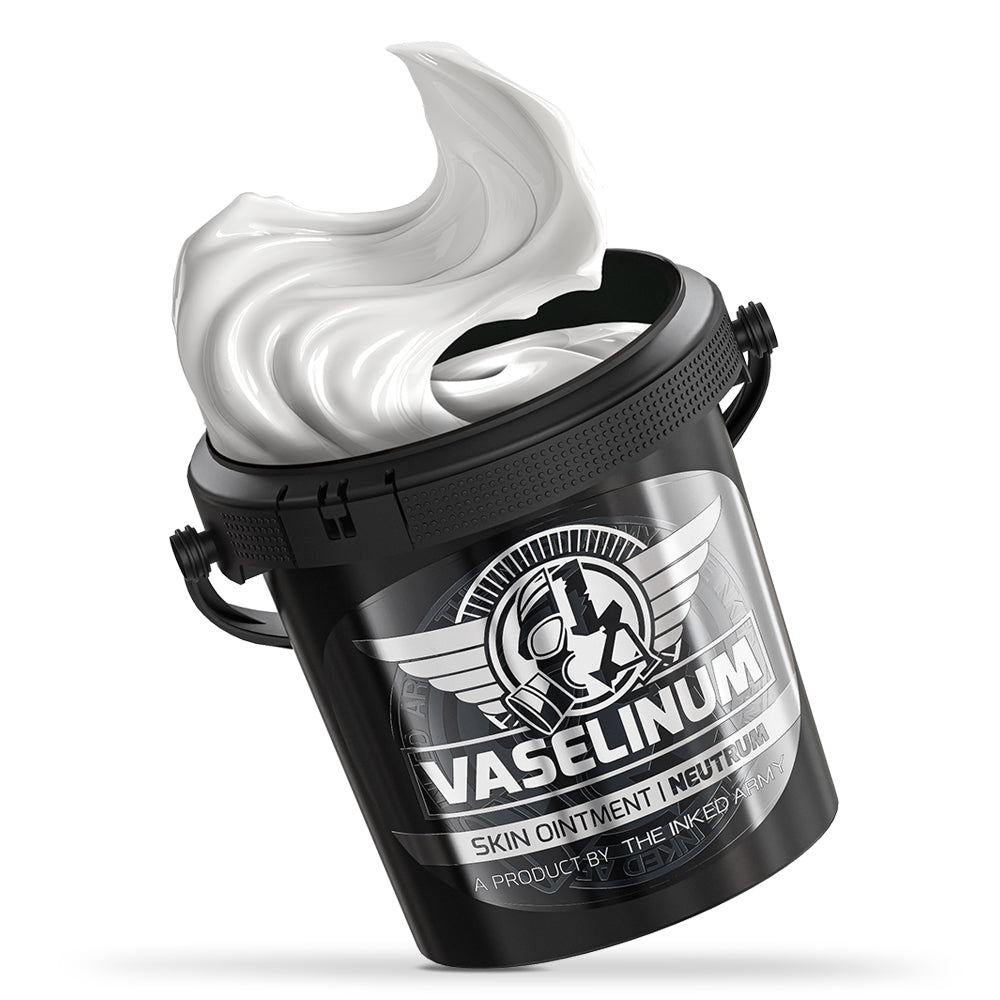 THE INKED ARMY - Vaselinum Neutrum - Weiße Vaseline - Inhalt 1000 ml