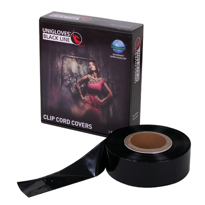 Unigloves - Clip Cord Sleeve - schwarz 365 m
