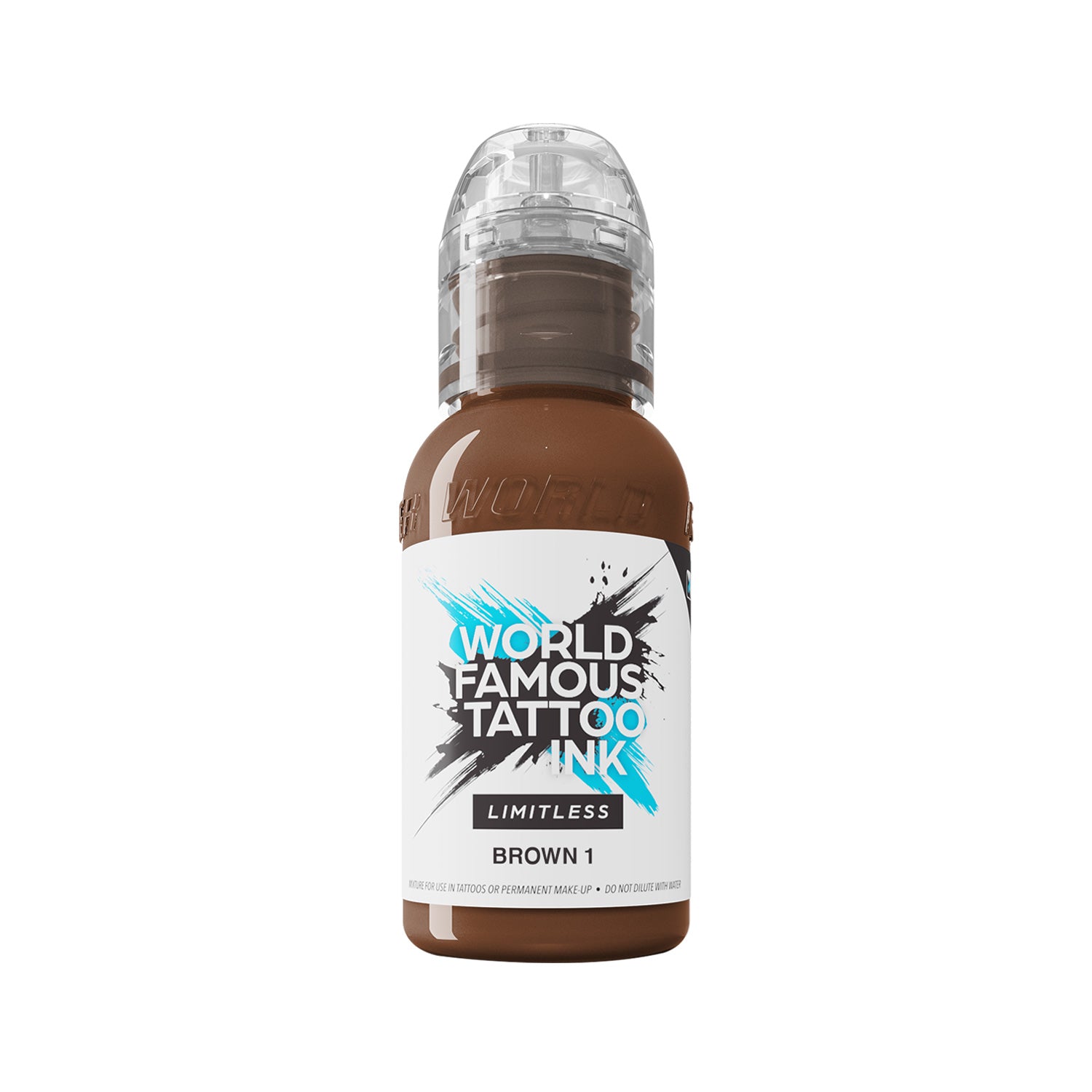 World Famous Limitless Tattoo Ink - Brown 1 30 ml