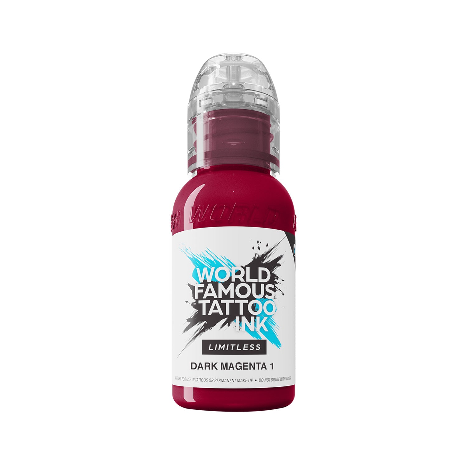 World Famous Limitless Tattoo Ink - Dark Magenta 1 30 ml