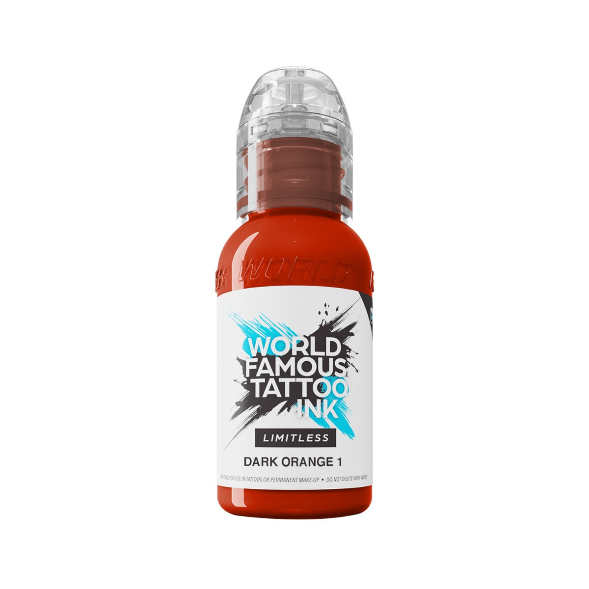 World Famous Limitless Tattoo Ink - Dark Orange 1 30 ml