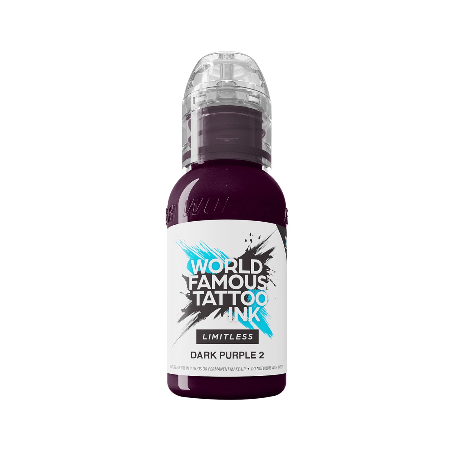 World Famous Limitless Tattoo Ink - Dark Purple 2 30 ml