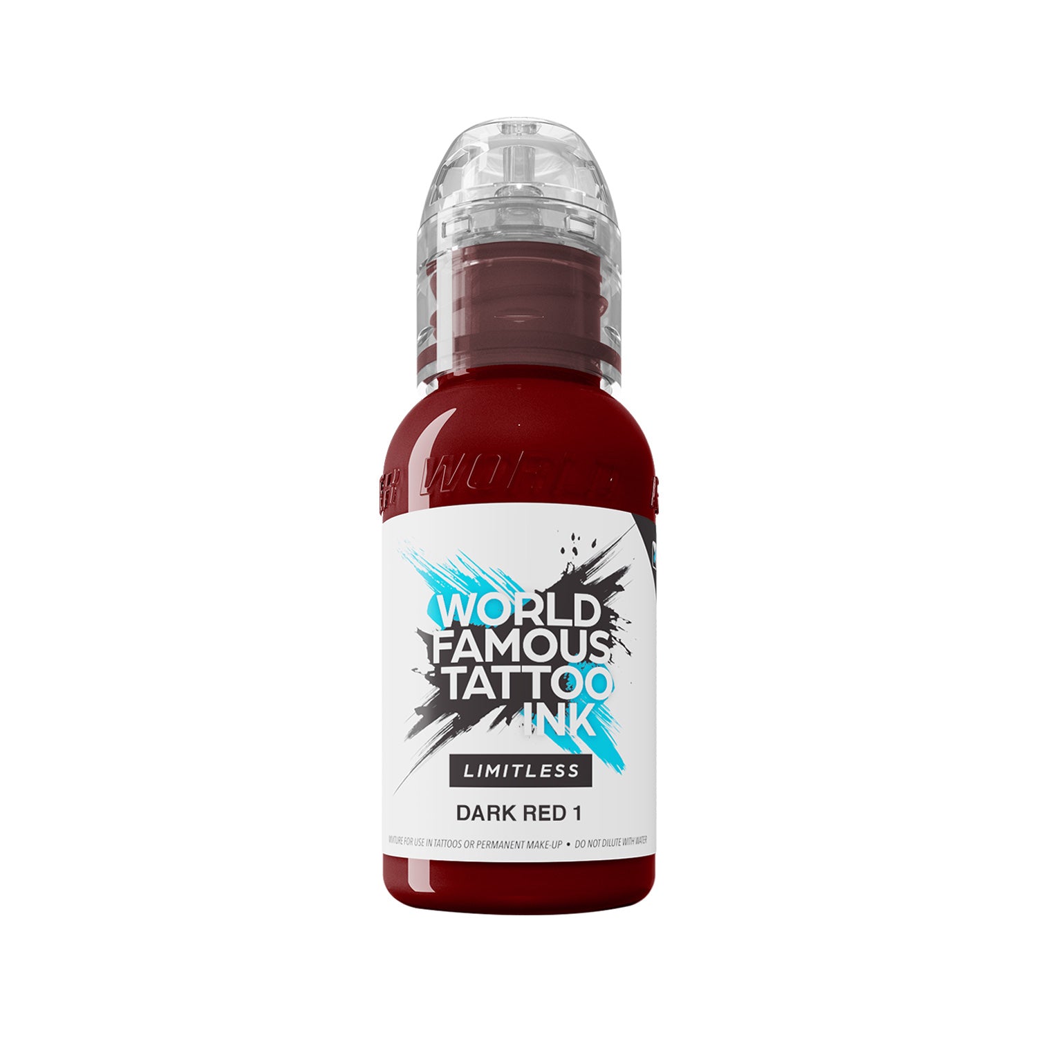 World Famous Limitless Tattoo Ink - Dark Red 1 30 ml